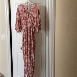 Miley + Molly Beautiful Maxi Dress Size XL